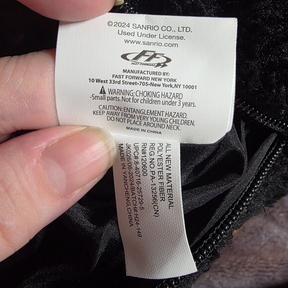 Sanrio New Hello Kitty Jack O Lantern plush backpack (preschool) - Picture 6 of 7